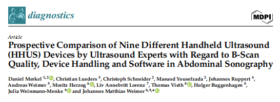 Study of HHUS Devices Comparison Authoritative Findings: SonoEye Hailed as Premier Ultrasound Device